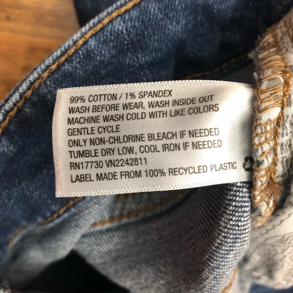 Wild Fable Rhinestone Studded High Rise Skinny Jeans - Picture 14 of 15